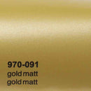 Oracal 970 091 Oro Metallizzato Opaco Pellicola Wrapping Professional