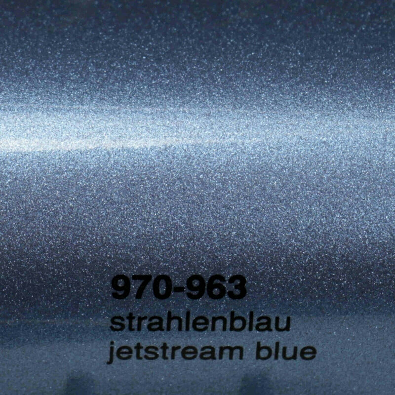 Oracal 970 963 Film d'emballage professionnel bleu clair métallisé pour voiture 