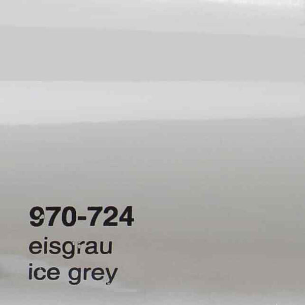 Oracal 970 724 Film d'emballage de voiture brillant professionnel gris glace 