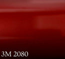 3M 2080 SP273 Pellicola Car Wrapping Rosso Vampiro Satinato Riposizionabile Prof