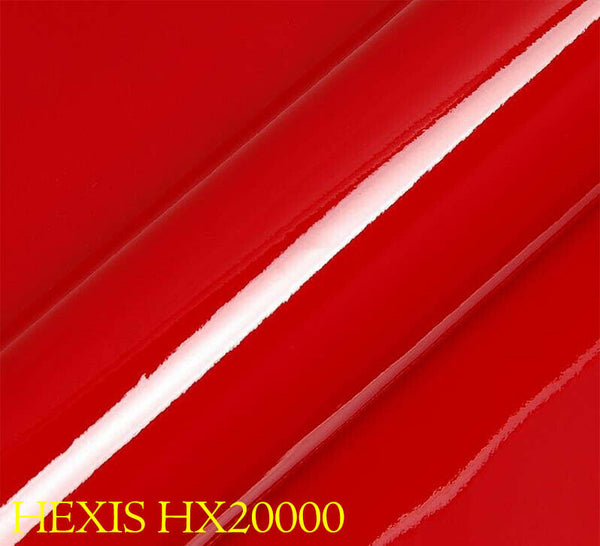 HEXIS HX20186B Film Emballage Voiture Brillant Rouge Rubis 