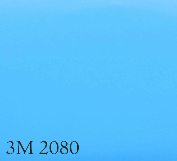 3M 2080 M67 Car Wrapping Film Blue Matt Riviera Celeste Repositionable 