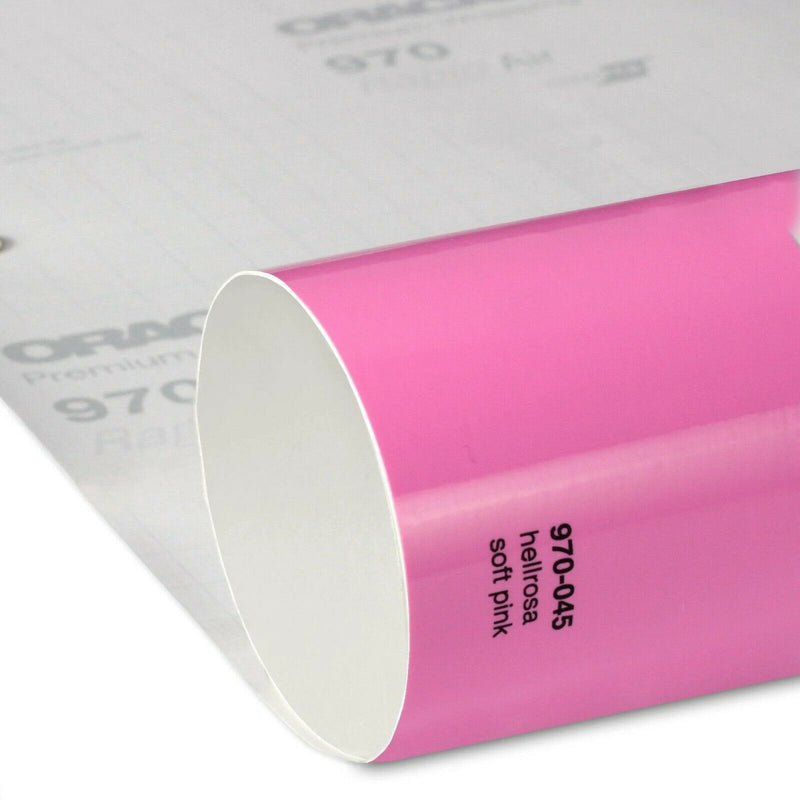 Oracal 970 045 Light Baby Pink Professional Gloss Car Wrapping Film 