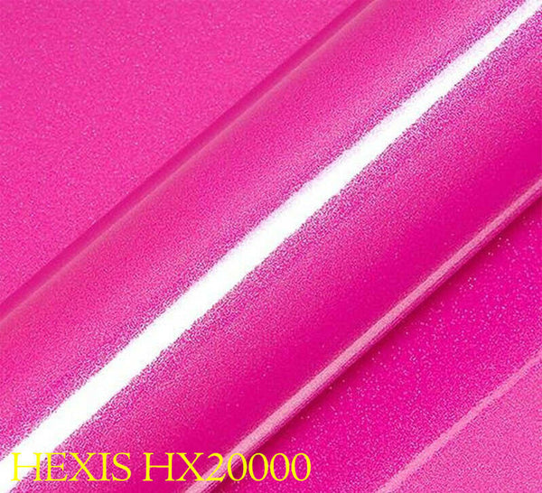 HEXIS HX20RINB Film Emballage Voiture Brillant Rose Indien 