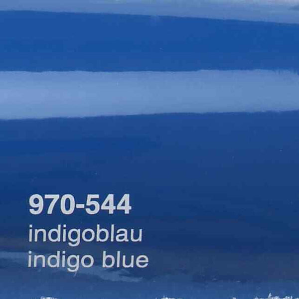 Oracal 970 544 Indigo Blue Professional Gloss Car Wrapping Film