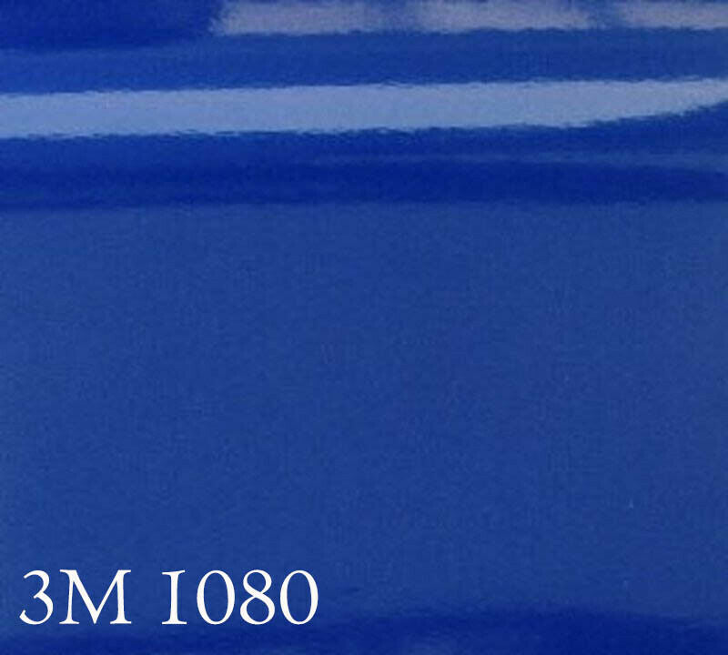 Film d'emballage de voiture 3M 1080 G377, bleu cosmique brillant repositionnable 