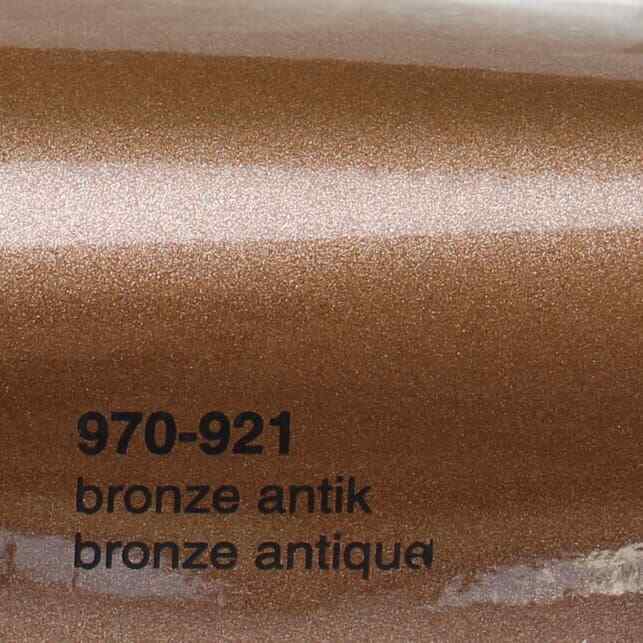 Oracal 970 921 Antique Bronze Metallic Prof Gloss Car Wrapping Film 