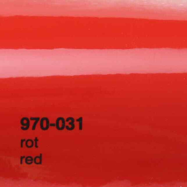 Oracal 970 031 Rosso Pellicola Wrapping Professionale Lucida Auto