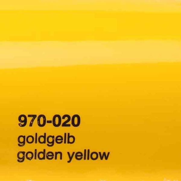 Oracal 970 020 Golden Yellow Professional Gloss Car Wrapping Film 