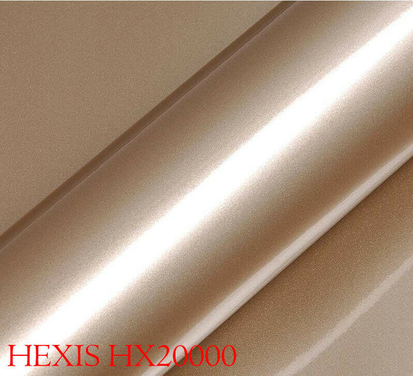 HEXIS HX20BCMB Film d'emballage pour voiture Beige cendré métallisé brillant 