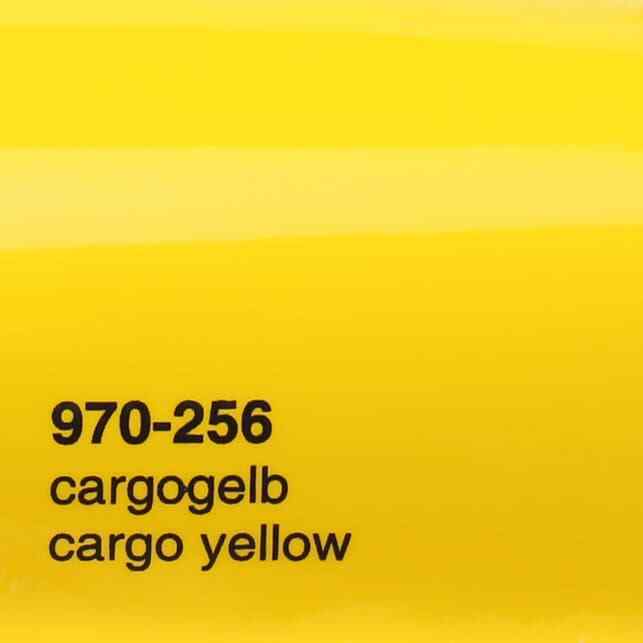 Oracal 970 256 Yellow Cargo Professional Gloss Car Wrapping Film 