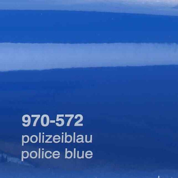 Oracal 970 572 Blue Police Professional Gloss Car Wrapping Film 