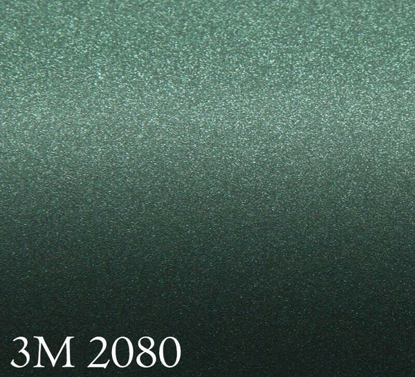 3M 2080 M206 Car Wrapping Film Pine Green Matt Metallic Repositionable 