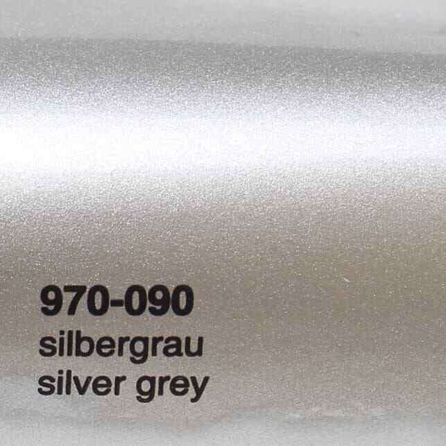 Oracal 970 090 Silver Metallic Gray Prof Gloss Car Wrapping Film 