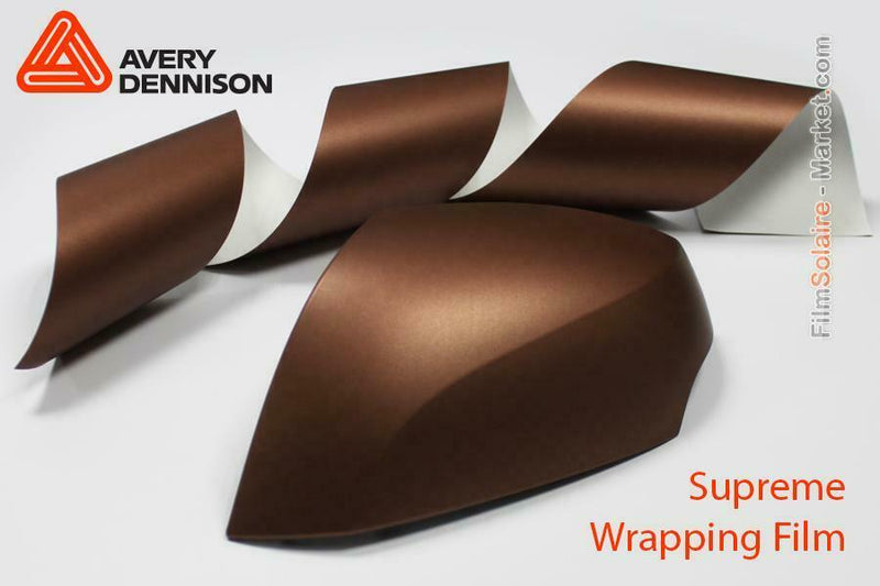 Avery Dennyson Supreme Matte Brown Metallic Wrapping Film 