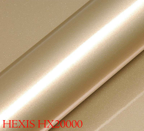 HEXIS HX20P001B Film d'habillage voiture brillant Zeus Gold 