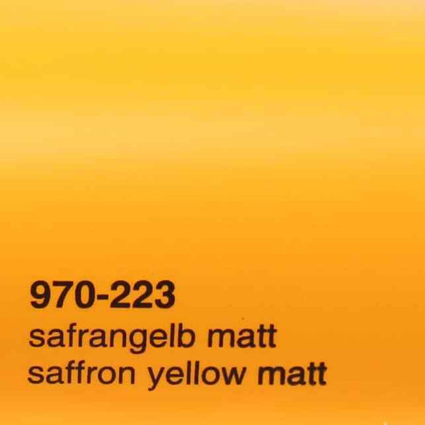 Oracal 970 233 Saffron Yellow Matt Professional Car Wrapping Film 