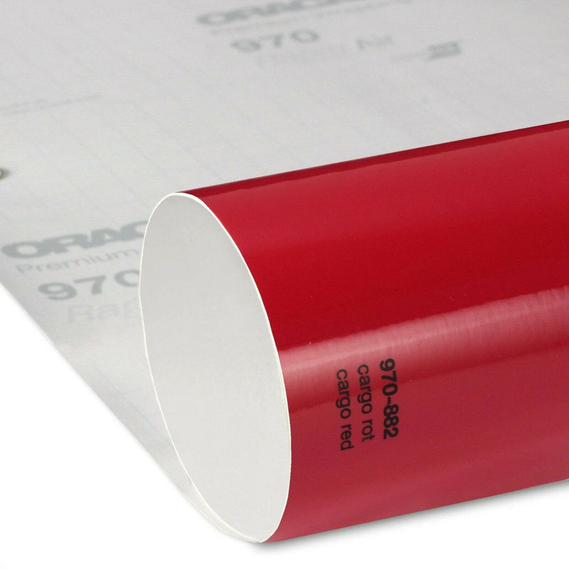 Oracal 970 882 Red Cargo Professional Gloss Car Wrapping Film 