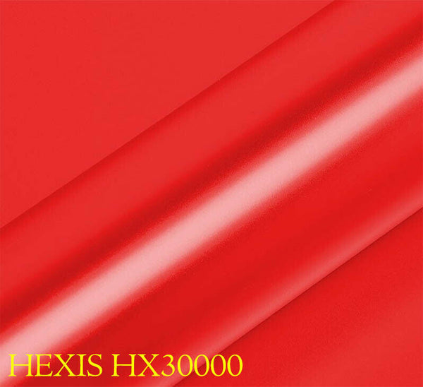 HEXIS HX30SCH02S Film d'emballage pour voiture Rouge Chrome Chrome satiné 