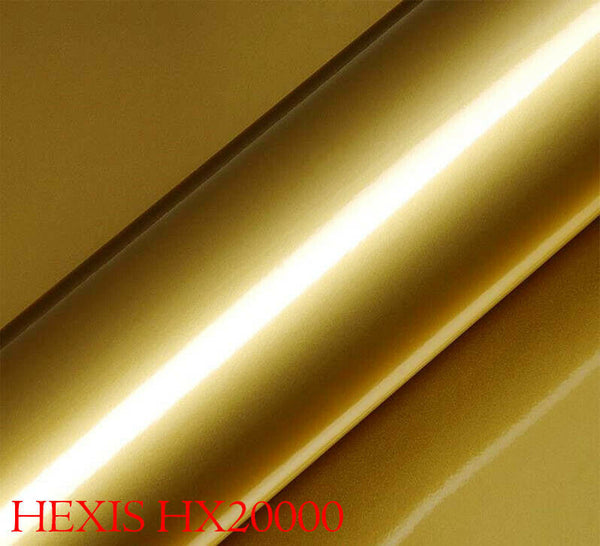 HEXIS HX20871B Car Wrapping Film Glossy Gold 