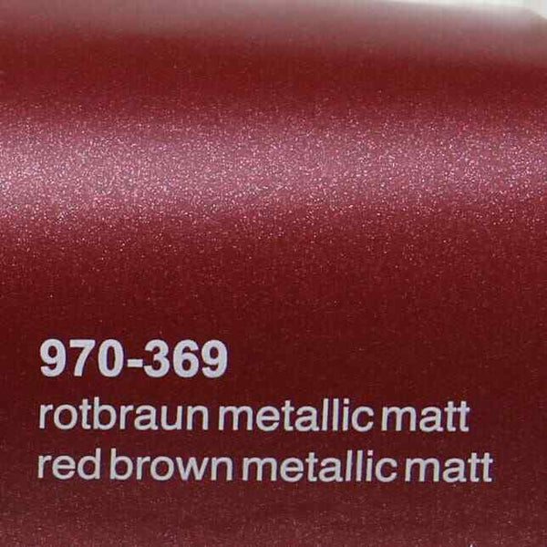 Oracal 970 369 Brown Red Metallic Matt Professional Wrapping Film 