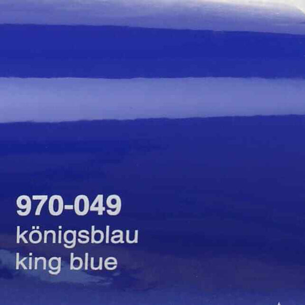 Oracal 970 049 Royal Blue Medium Professional Gloss Car Wrapping Film 