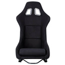 Coppia Sedili sportivi avvolgenti per auto simil FK Tela nero N085 dx/sx