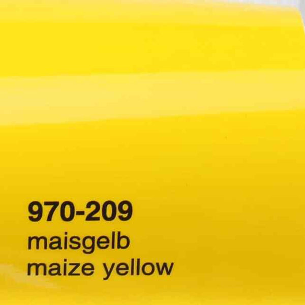 Oracal 970 209 Corn Yellow Professional Gloss Car Wrapping Film 