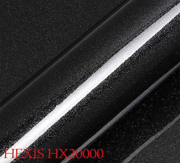 HEXIS HX20NCAB Film d'emballage pour voiture Brillant Catechu Noir 