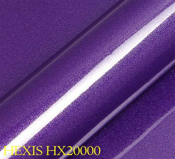 HEXIS HX20VBYB Film d'emballage pour voiture Violet byzantin brillant 