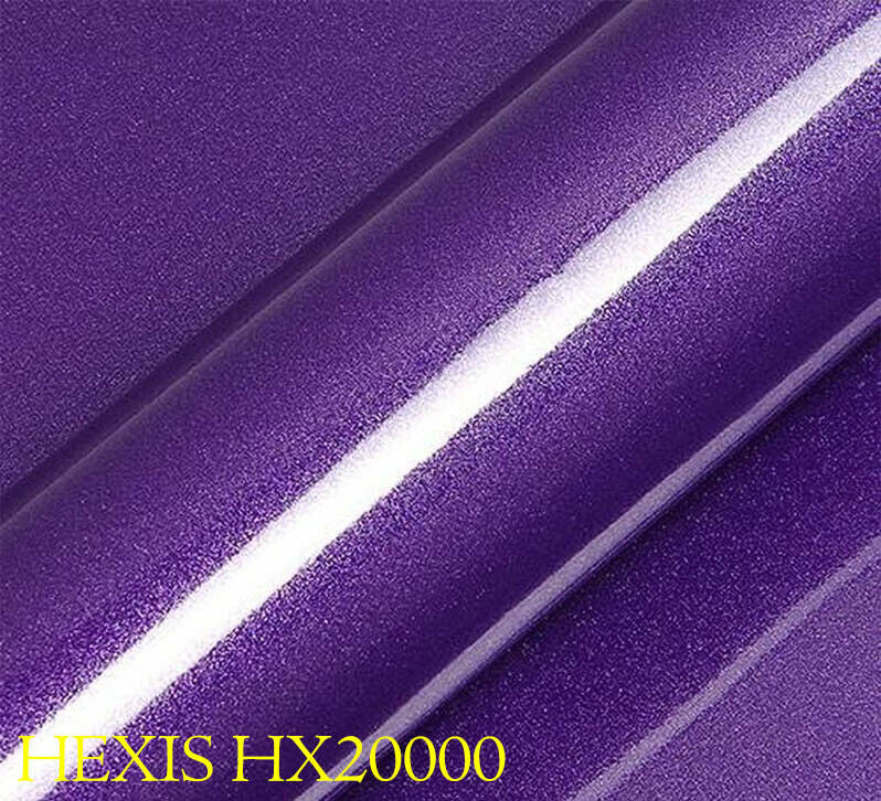 HEXIS HX20VBYB Car Wrapping Film Glossy Byzantine Purple 