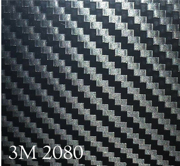 3M 2080 CFS12 Car Wrapping Film Carbon Fiber Black Repositionable