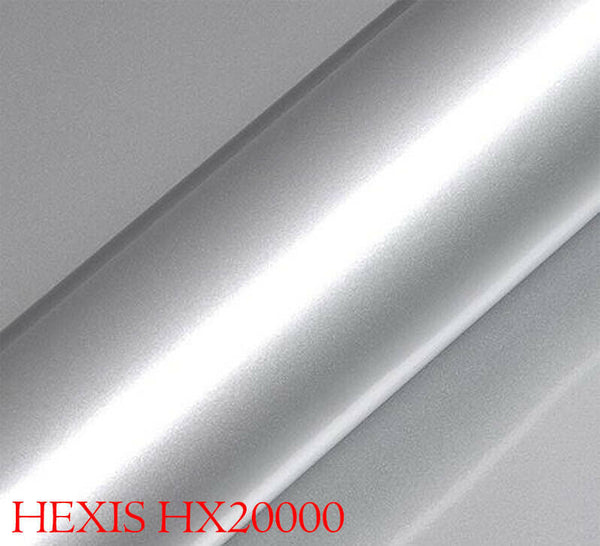 HEXIS HX20990B Film d'emballage de voiture gris météorite brillant 