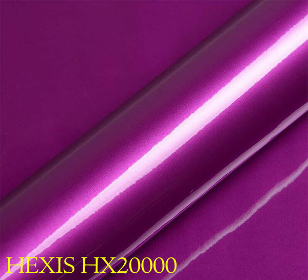 HEXIS HX20518B Glossy Purple Manga Car Wrapping Film 