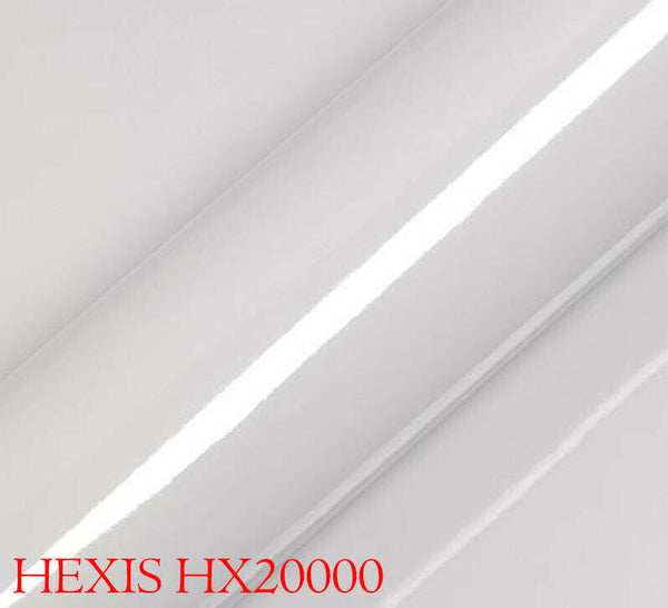 HEXIS HX20428B Glossy Cloud Gray Car Wrapping Film 