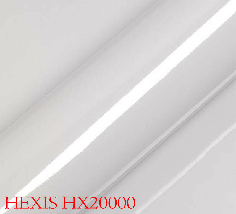 HEXIS HX20428B Film d'emballage de voiture gris nuage brillant 