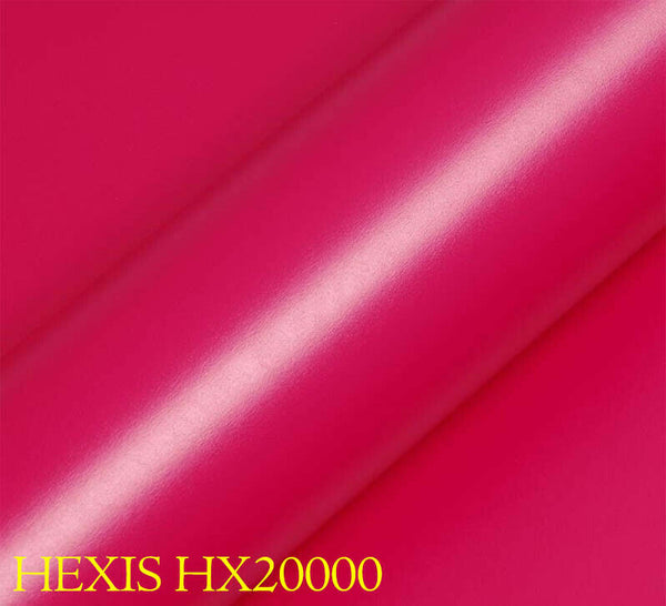 HEXIS HX20220M Film d'emballage pour voiture Fuchsia mat 