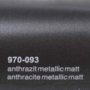 Oracal 970 093 Grigio Antracite Metallizzato Opaco Pellicola Envoltura Profesión 