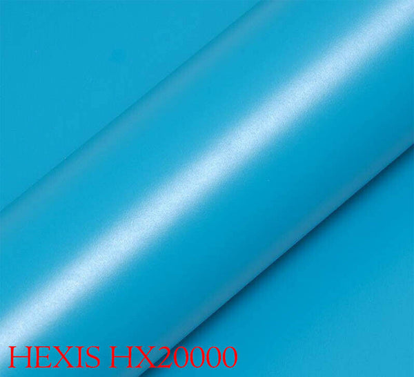 HEXIS HX20BTUM Matt Turquoise Blue Car Wrapping Film 