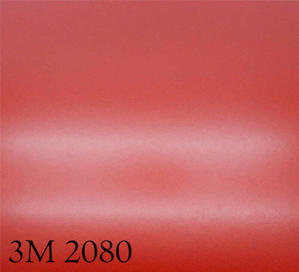 3M 2080 S363 Car Wrapping Film Satin Red Metallic Repositionable 