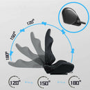 Paire de sièges baquets sport inclinables en cuir noir N590 