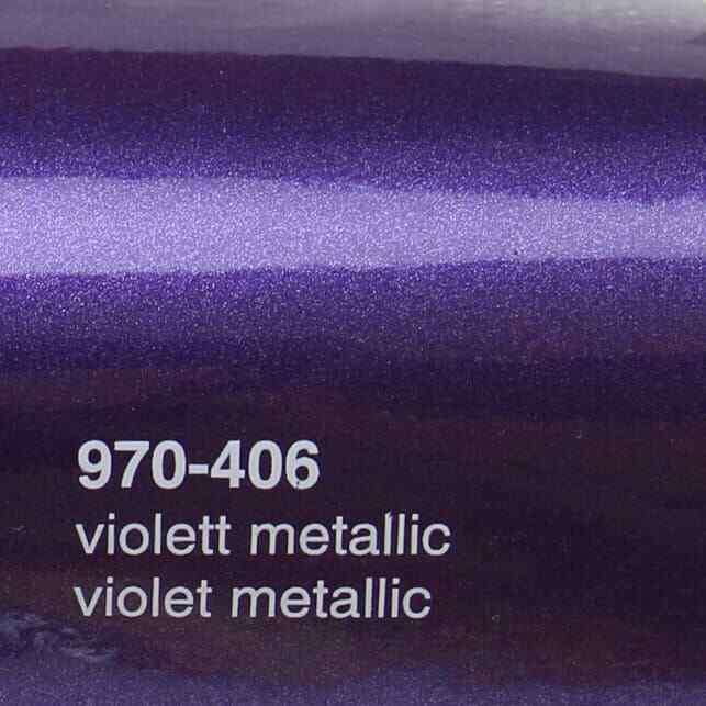 Oracal 970 406 Metallic Purple Professional Gloss Car Wrapping Film 