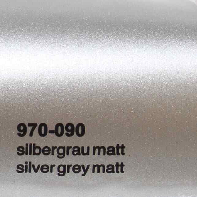 Oracal 970 090 Silver Gray Metallic Matt Professional Wrapping Film 