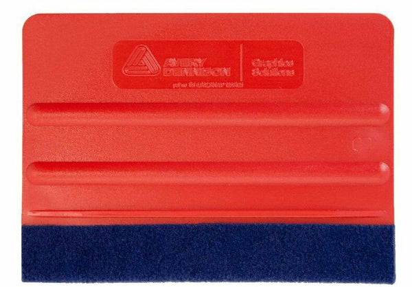 Avery Professional Flexible Red Wrapping Spatula With Ultra Flexible Felt 