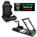 Station de jeu de simulation PS5 PS4 PS3 PC, support de siège de sport de jeu 