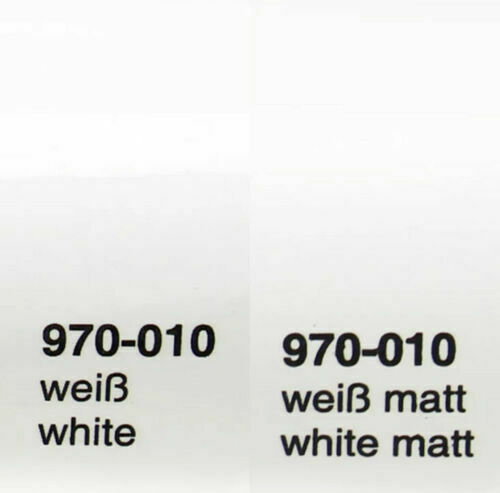 Oracal 970 Matt White Professional Car Wrapping Film 