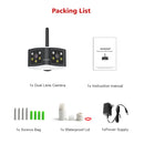 Telecamera Boavision 180 gradi doppio obbiettivo 6mp Wi-Fi IP onvif 4K