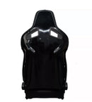 Coppia sedili sportivi Recaro Sportster CS senza logo alcantara pelle nero Guscio